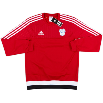 2016-17 Cardiff City adidas Sweat Top (M)