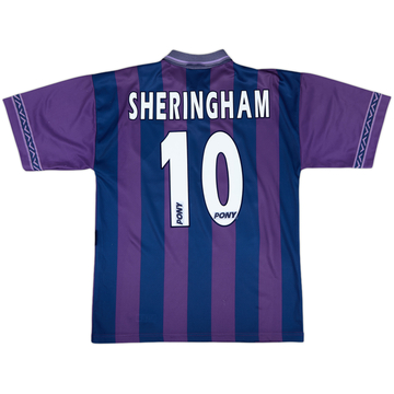 1995-97 Tottenham Away Shirt Sheringham #10 - 8/10 - (S)