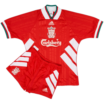 1993-95 Liverpool Home Shirt & Shorts - 8/10 - (S)