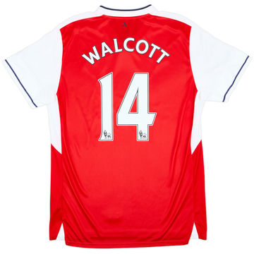 2016-17 Arsenal Home Shirt Walcott #14 - 9/10 - (L)