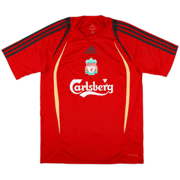2009-10 Liverpool adidas Training Shirt - 8/10 - (M)