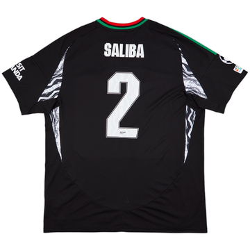 2024-25 Arsenal Away Shirt Saliba #2 (XXL)
