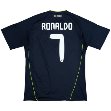 2010-11 Real Madrid Away Shirt Ronaldo #7 - 8/10 - (XL)