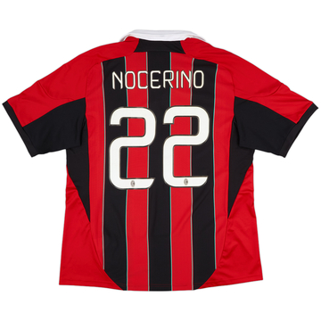 2012-13 AC Milan Home Shirt Nocerino #22 - 6/10 - (XL)