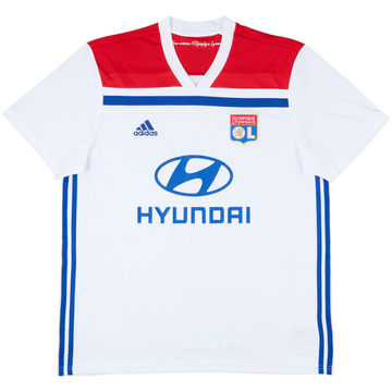 2018-19 Lyon Home Shirt - 10/10 - (XL)