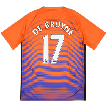 2016-17 Manchester City Third Shirt De Bruyne #17 - 10/10 - (M)