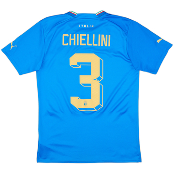 2022-23 Italy Home Shirt Chiellini #3 - 10/10 - (S)