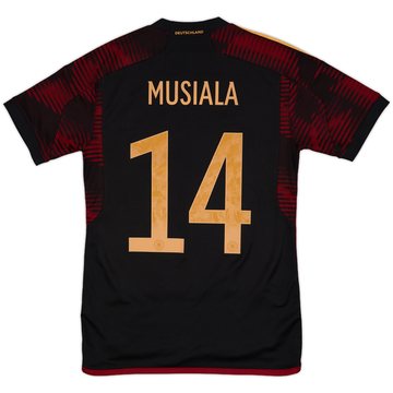 2022-23 Germany Away Shirt Musiala #14 - 10/10 - (S)