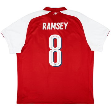 2017-18 Arsenal Home Shirt Ramsey #8 - 9/10 - (XXL)