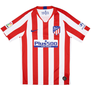 2019-20 Atletico Madrid Home Shirt - 9/10 - (S)