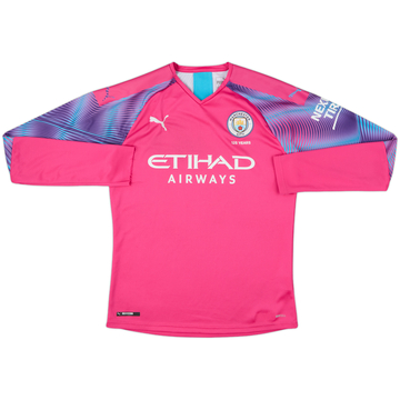 2019-20 Manchester City GK Shirt - 8/10 - (M)