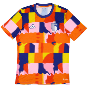 2022-24 Belgium Pre-Match Training Shirt - 8/10 - (M)