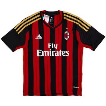 2013-14 AC Milan Home Shirt - 10/10 - (S.Boys)