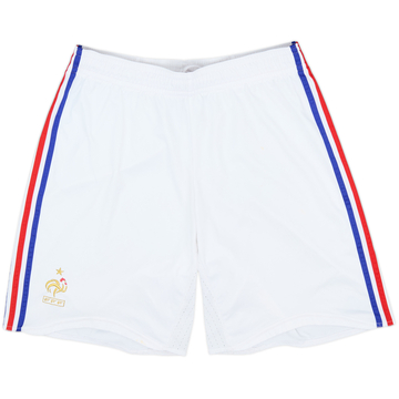 2008-09 France Home Shorts - 9/10 - (XL)