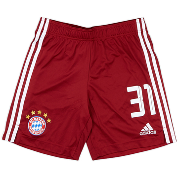 2021-22 Bayern Munich Player Issue Home Shorts #31 - 10/10 - (M)