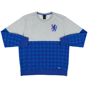 2016-17 Chelsea adidas Sweat Top - 8/10 - (XL)