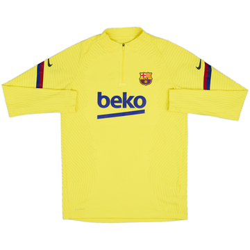 2020-21 Barcelona Nike 1/4 Zip Training Top - 8/10 - (L)