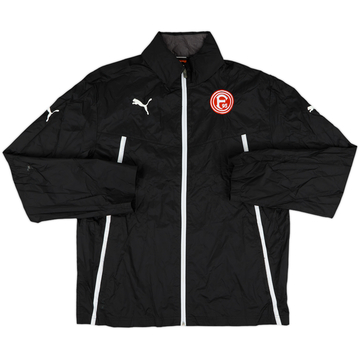 2013-14 Fortuna Dusseldorf Puma Hooded Rain Jacket - 8/10 - (XL)