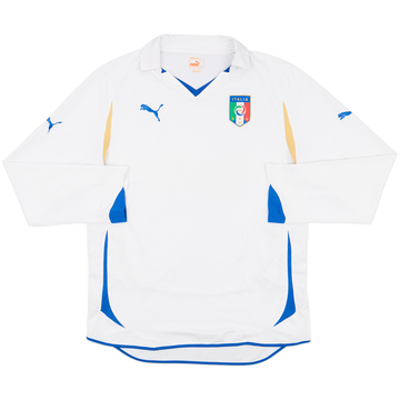 2010-12 Italy Away L/S Shirt - 9/10 - (L)