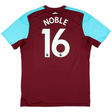 2017-18 West Ham Home Shirt Noble #16 - 10/10 - (XL)