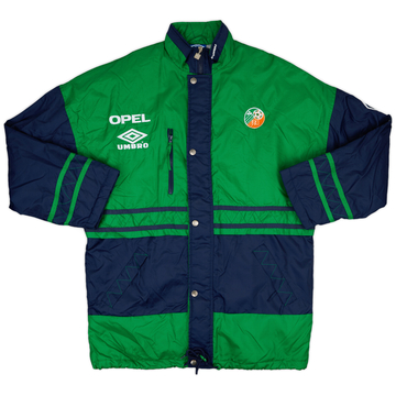 1994-95 Ireland Umbro Padded Bench Coat - 9/10 - (XL)