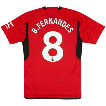 2023-24 Manchester United Home Shirt B.Fernandes #8