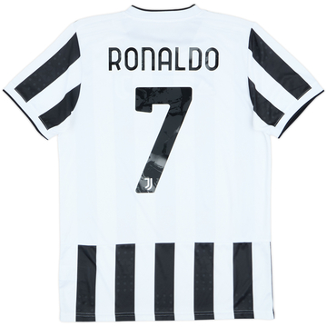 2021-22 Juventus Home Shirt Ronaldo #7 - 8/10 - (M)