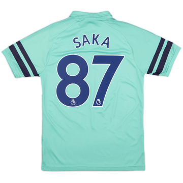 2018-19 Arsenal Third Shirt Saka #87 - 8/10 - (S)