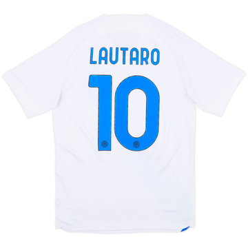2023-24 Inter Milan Away Shirt Lautaro #10 - 8/10 - (S)