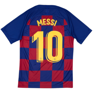 2019-20 Barcelona Home Shirt Messi #10 - 8/10 - (S)