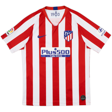 2019-20 Atletico Madrid Home Shirt - 8/10 - (M)