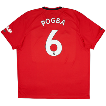 2019-20 Manchester United Home Shirt Pogba #6 - 10/10 - (XXL)