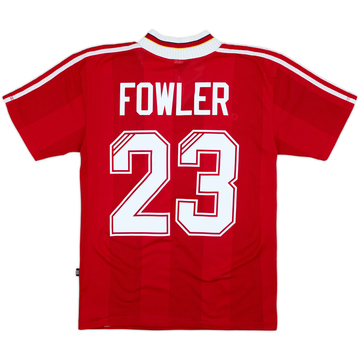 1995-96 Liverpool Home Shirt Fowler #23 - 8/10 - (S)