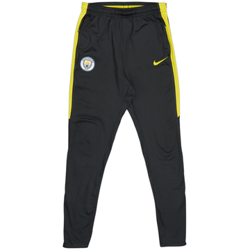 2016-17 Manchester City Nike Track Pants/Bottoms - 9/10 - (XL.Boys)