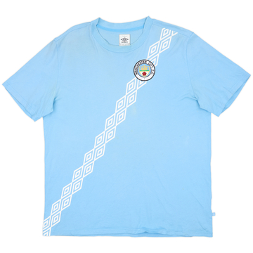2009-10 Manchester City Umbro Retro Style Tee - 9/10 - (XXL)