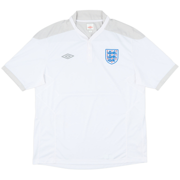 2010-2011 England Umbro Polo Shirt - 9/10 - (XXL)