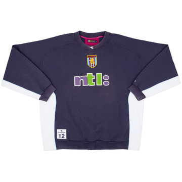 2000-01 Aston Villa Player Issue Diadora Sweat Top #12 - 7/10 - (XL)
