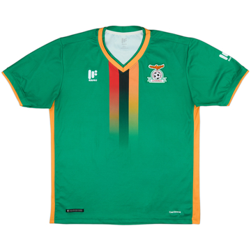 2017 Zambia Home Shirt - 8/10 - (XXL)