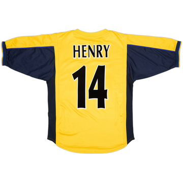 1999-01 Arsenal Away Shirt Henry #14 - 8/10 - (S)