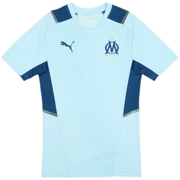 2021-22 Marseille Puma Training Shirt - 9/10 - (XS)