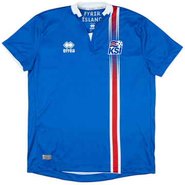 2016-18 Iceland Home Shirt - 9/10 - (S)