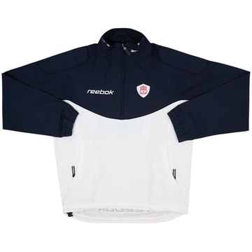2001-02 Liverpool Reebok 1/2 Zip Track Jacket - 7/10 - (M)