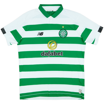 2019-20 Celtic Home Shirt - 8/10 - (XL)