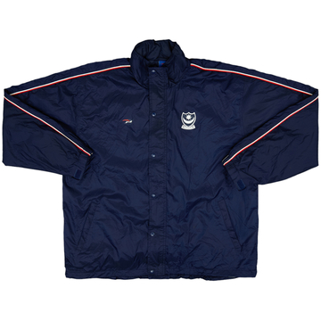 2002-03 Portsmouth Hooded Rain Jacket - 8/10 - (XL)