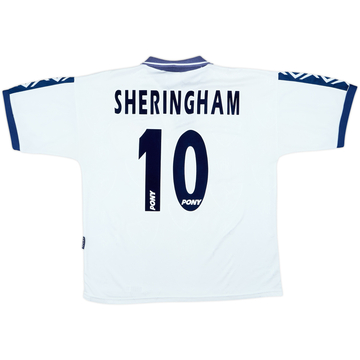 1995-97 Tottenham Home Shirt Sheringham #10 - 7/10 - (L)