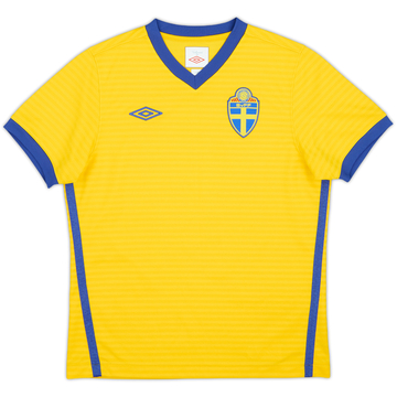 2010-11 Sweden Home Shirt - 10/10 - (M.Boys)