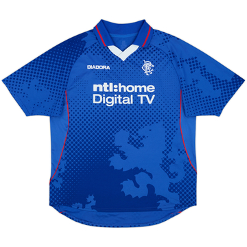 2002-03 Rangers Home Shirt - 8/10 - (L)