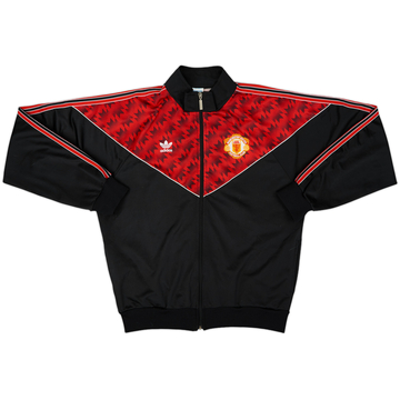 1990-92 Manchester United adidas Track Jacket - 8/10 - (L)