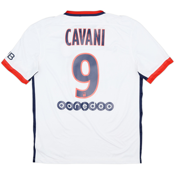 2015-16 Paris Saint-Germain Away Shirt Cavani #9 - 6/10 - (M)
