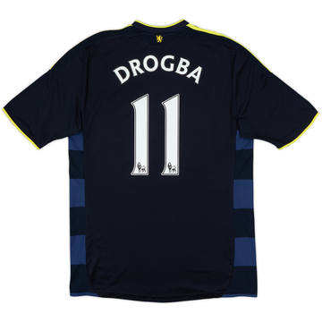 2009-10 Chelsea Away Shirt Drogba #11 - 8/10 - (L)